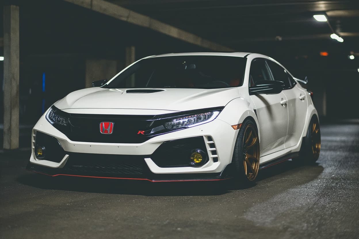 Honda Civic Type R FK8 Widebody, AI render example
