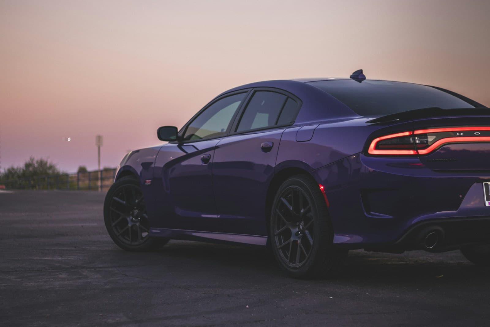 Dodge Charger original — before TunedRides AI render